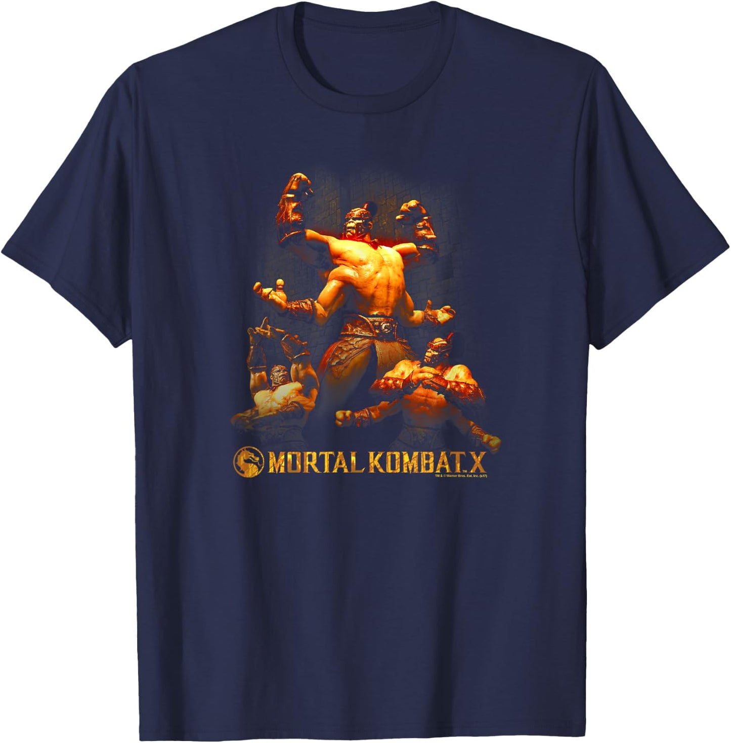 Mortal Kombat X Goro T-Shirt - T-Shirt | Navy