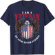 I am a Veteran My Oath Never Expires Patriotic Veteran Women Men T-Shirt - T-Shirt | Navy