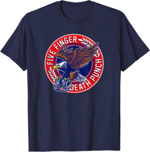 5FDP - Knuckle Eagle T-Shirt - T-Shirt | Navy