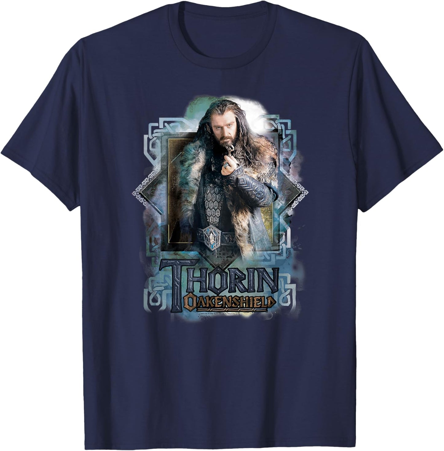 Hobbit Thorin Oakenshield Key T-Shirt - T-Shirt | Navy