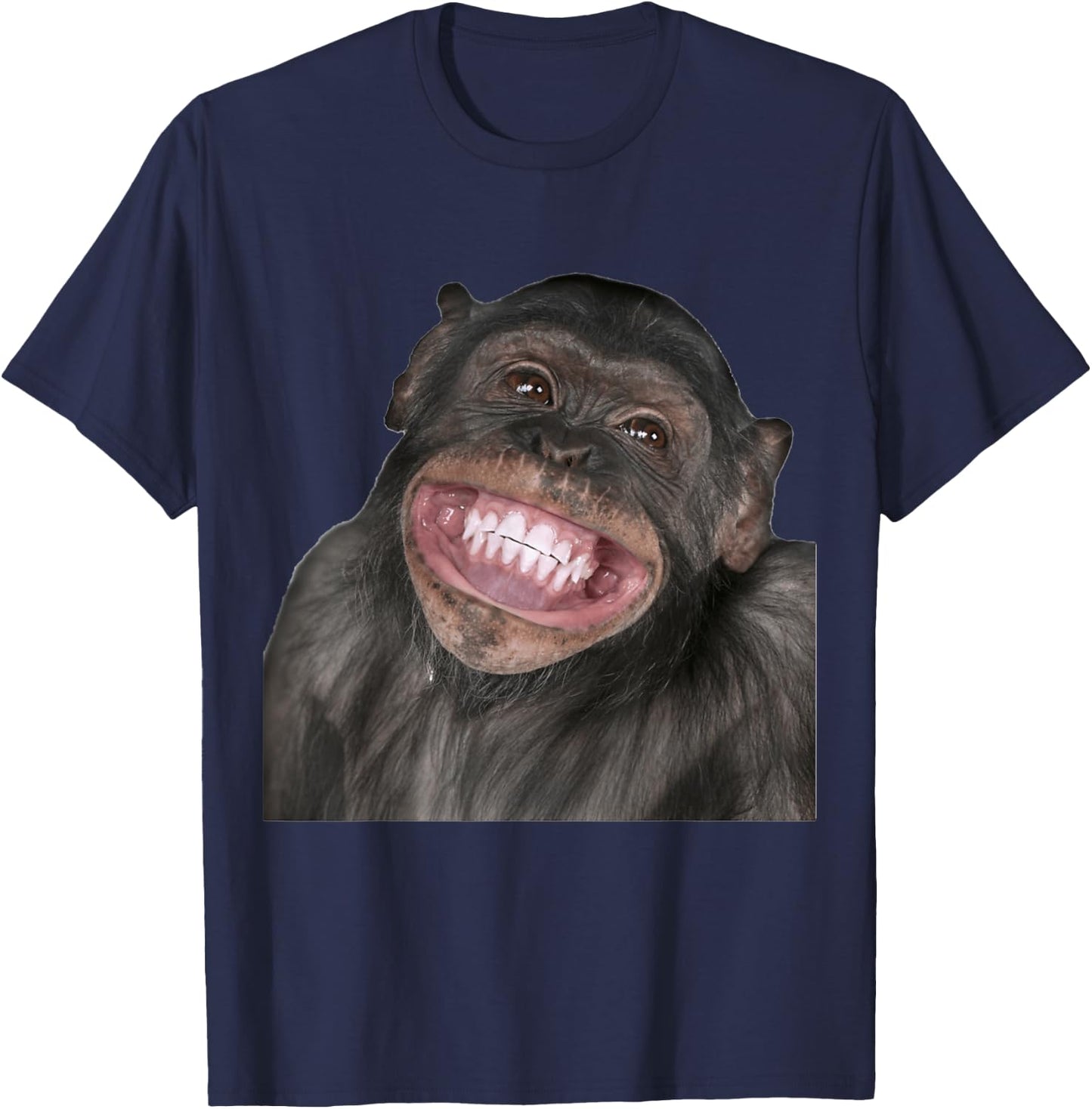 Cute / Funny Monkey For Boys/Girls/Men & Women T-Shirt - T-Shirt | Navy