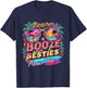 Beaches Booze Besties Girls Trip Mexico Trip Costume T-Shirt - T-Shirt | Navy