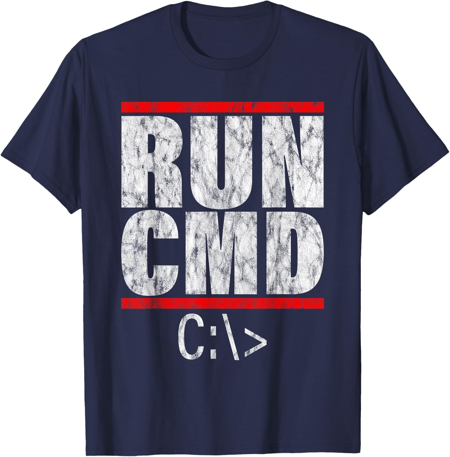 Run Cmd T-Shirt - T-Shirt | Navy