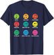 Classical Composers Classical Music Sheet Music T-Shirt - T-Shirt | Navy