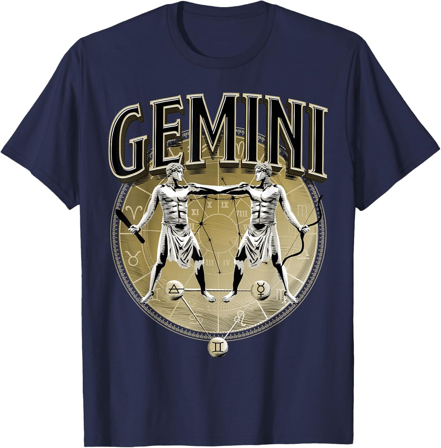 Gemini Horoscope Gemini Outfit May June Birthday Gemini T-Shirt - T-Shirt | Navy