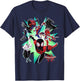 Marvel Spider-Man Spiderverse Action Group Graphic Small T-Shirt - T-Shirt | Navy