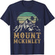 Mt. McKinley National Park Merch Hiking Mount Mc Kinley T-Shirt - T-Shirt | Navy