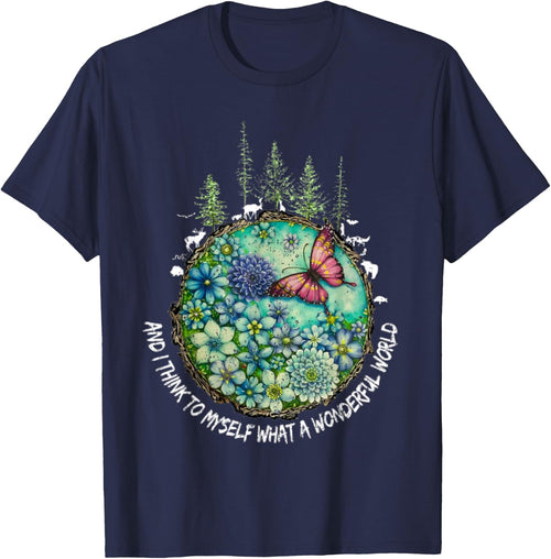 and I Think to Myself What A Wonderful World Hippie Peace
