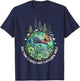 and I Think to Myself What A Wonderful World Hippie Peace T-Shirt - T-Shirt | Navy