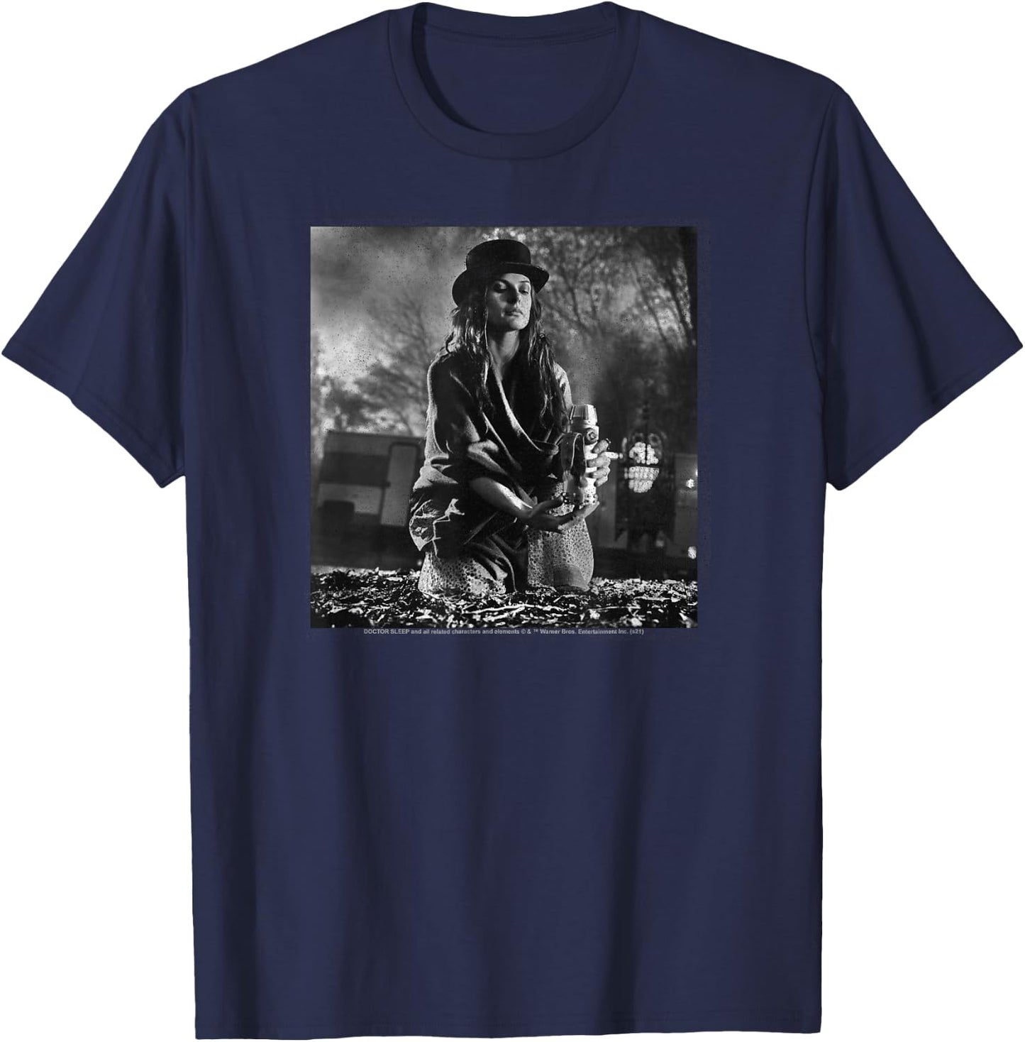 Doctor Sleep Long Live Rose The Hat Movie Photo T-Shirt - T-Shirt | Navy