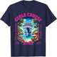 Fun Matching Vacation Women's Besties BFF Girls Cruise 2025 T-Shirt - T-Shirt | Navy
