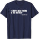 Norman A Boy's Best Friend is his Mother Funny Psycho Gift T-Shirt - T-Shirt | Navy