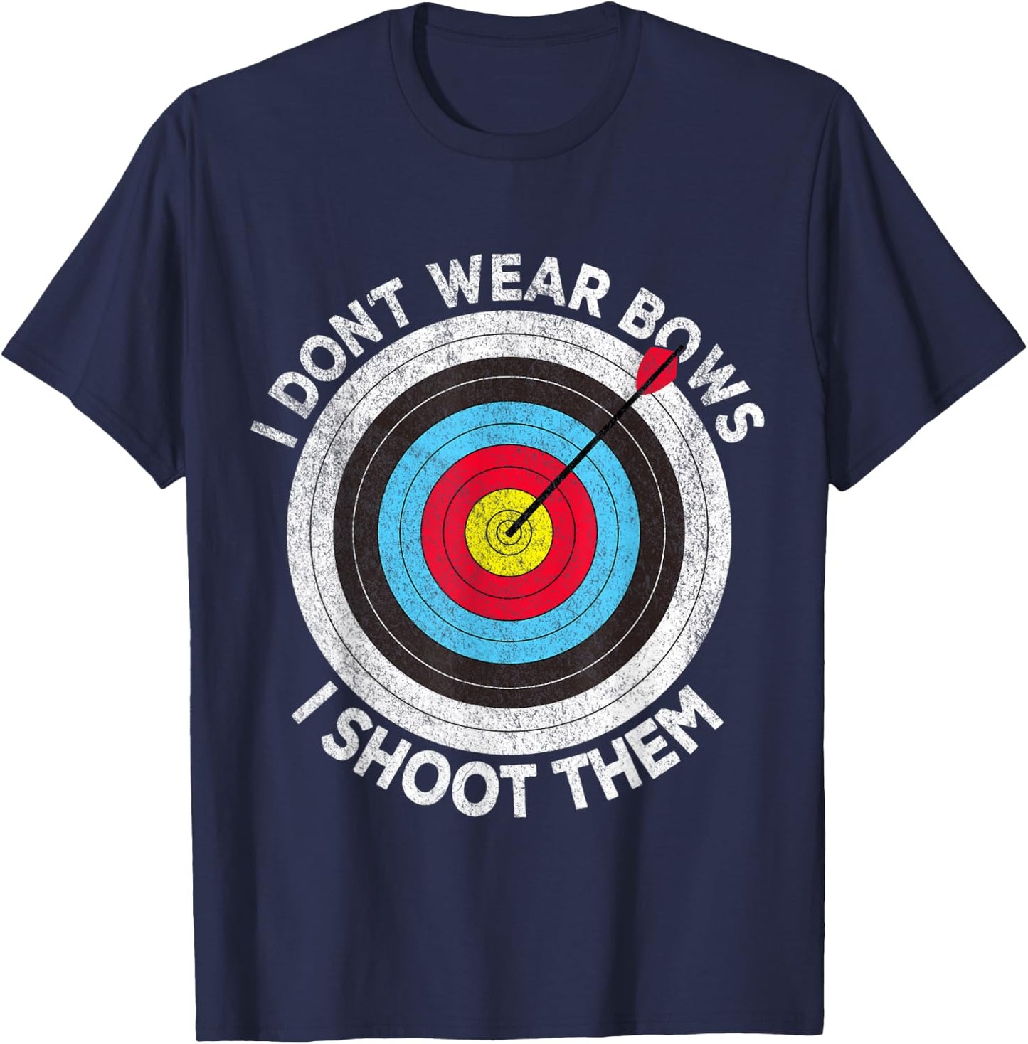 Funny Archery Archer Bow Shooting Bow Hunting For Girls T-Shirt - T-Shirt | Navy