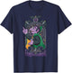 Sesame Street Psychedelic Count Forever Counting T-Shirt - T-Shirt | Navy