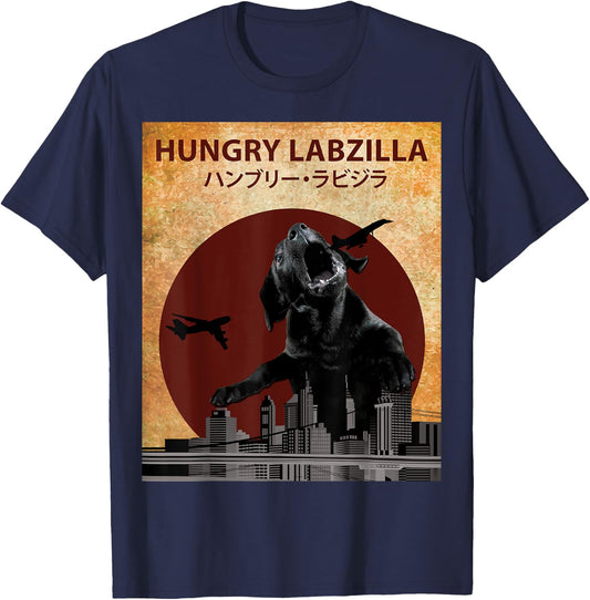 Labrador T shirt , Women, Kids Funny Dog T-Shirt - T-Shirt | Navy