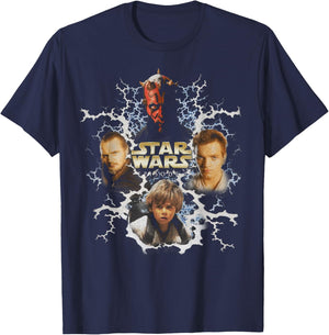 Star Wars Darth Maul Vintage Portrait T-Shirt - T-Shirt | Navy