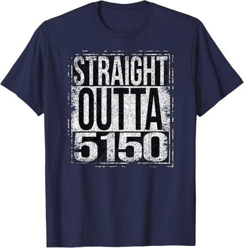Straight Outta 5150 grungy style