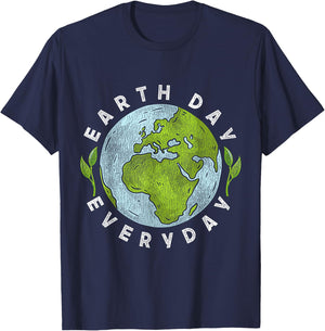 Earth Day Everyday Earth Day T-Shirt - T-Shirt | Navy