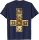 Vintage Cenobite Lament Configuration Puzzle Box V2 T-Shirt - T-Shirt | Navy
