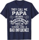 They Call Me Papa Because Partner in Crime Funny Father T-Shirt - T-Shirt | Navy