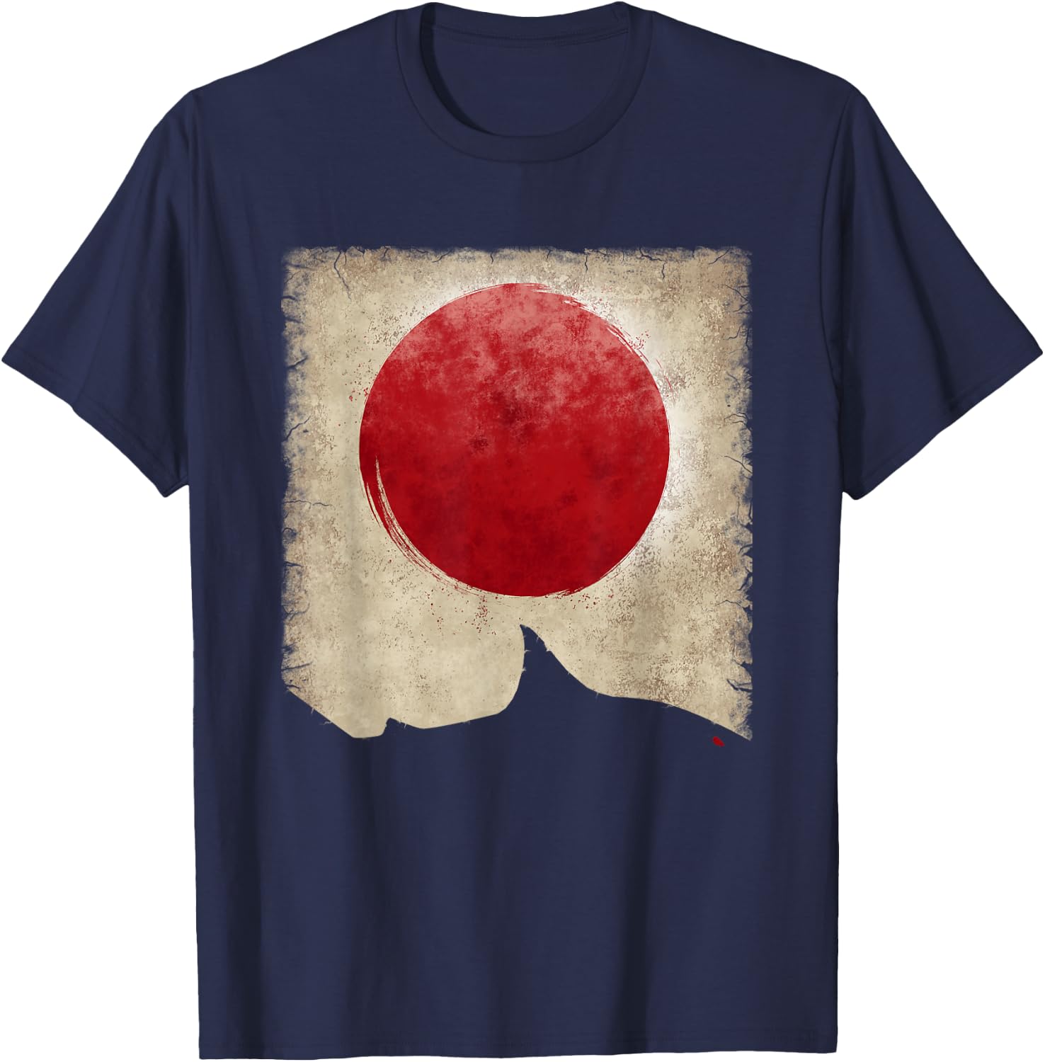 Giant Blacktip Shark Lover Sea Vintage Sunset Fishing T-Shirt - T-Shirt | Navy