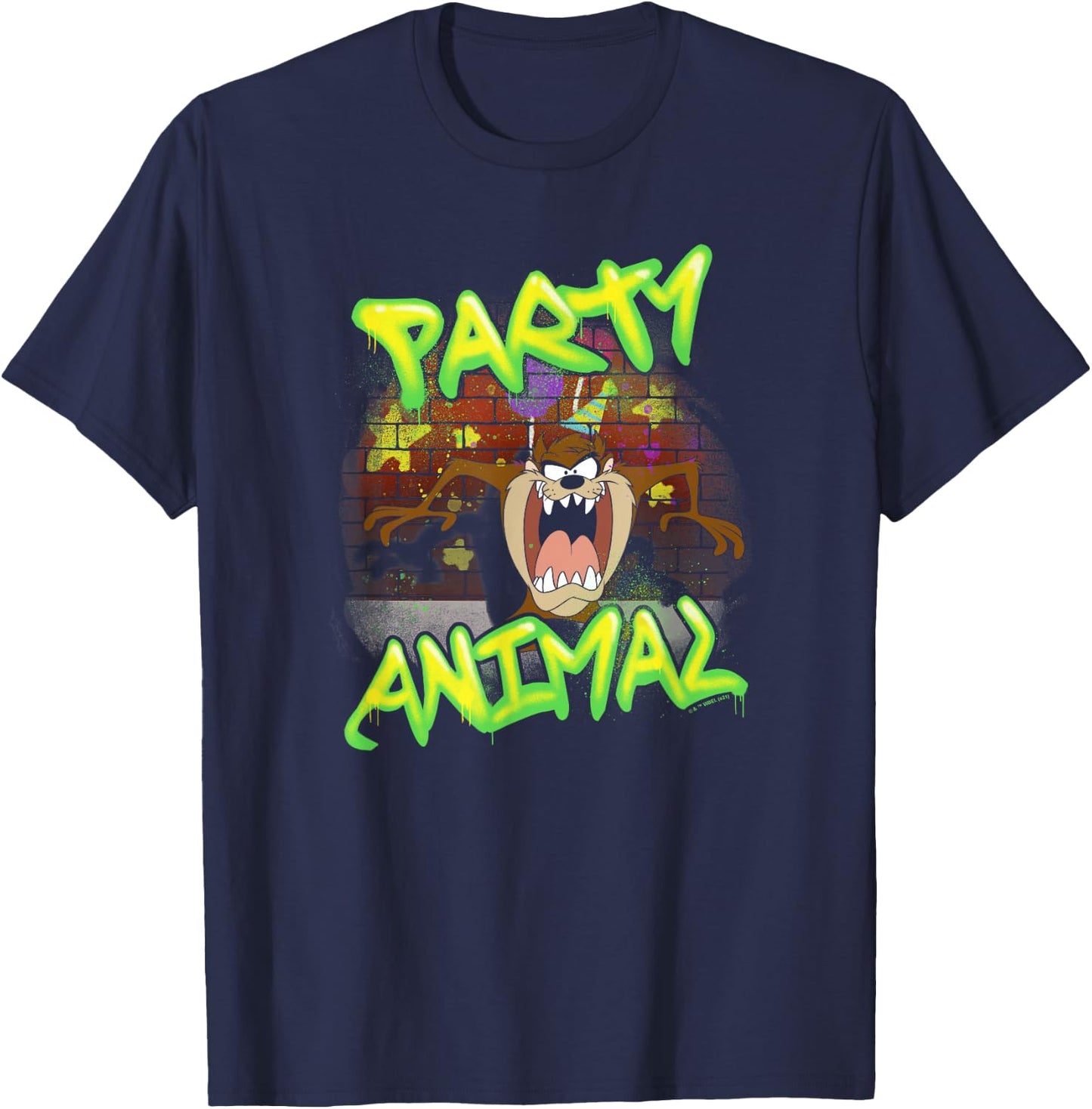 Looney Tunes Birthday Party Taz T-Shirt - T-Shirt | Navy