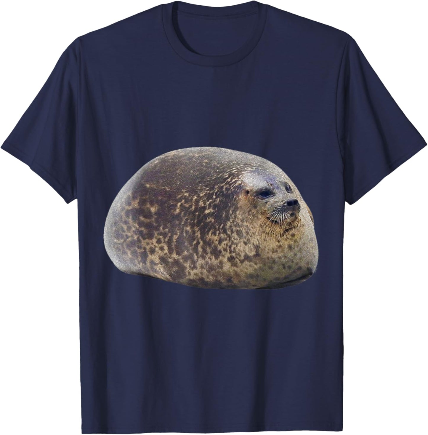 Chonky Seal T-Shirt - T-Shirt | Navy