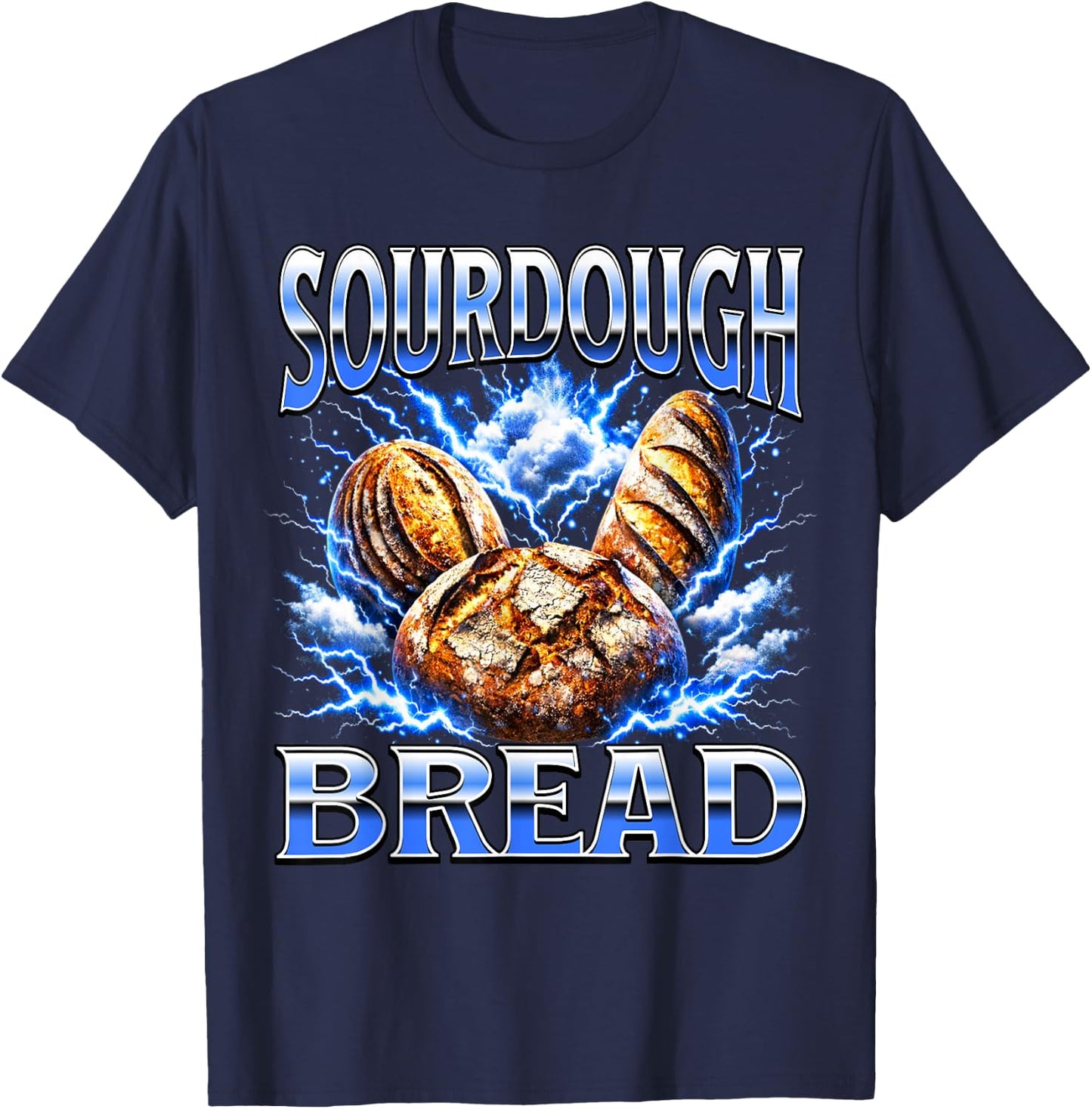 Sourdough Heavy Metal T-Shirt - T-Shirt | Navy