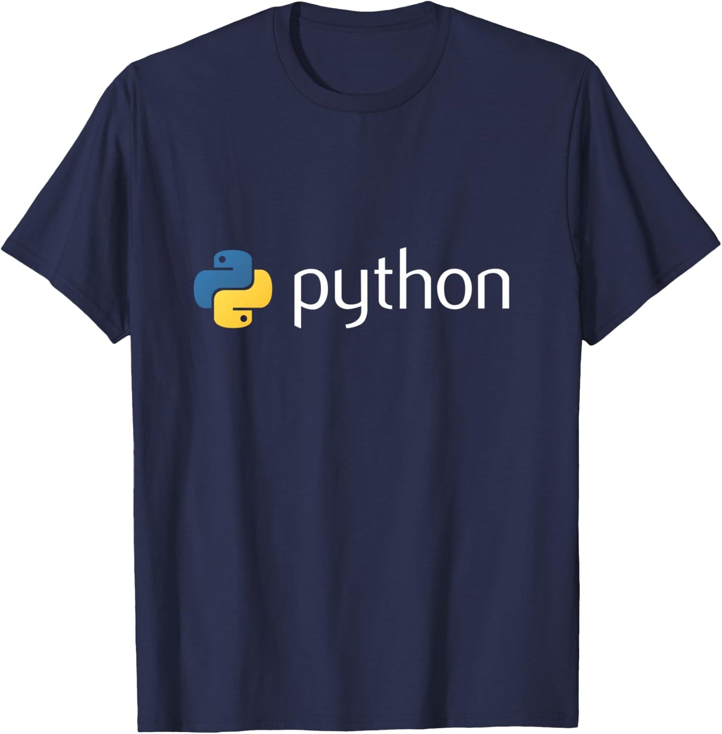 Python Programmer Computer Developers T-Shirt - T-Shirt | Navy