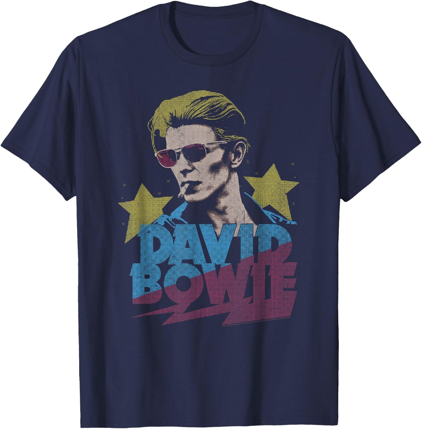 David Bowie - Icon T-Shirt - T-Shirt | Navy