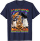 I Can't Stop Having Gay Thoughts Funny Cat LGBTQ Pride Month T-Shirt - T-Shirt | Navy