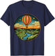 Hot Air Balloon Ride Festival Hot Air Ballooning T-Shirt - T-Shirt | Navy