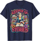 Librarian Keeper Of Endless Stories Library Women T-Shirt - T-Shirt | Navy