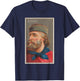 Giuseppe Garibaldi Portrait (1888) T-Shirt - T-Shirt | Navy