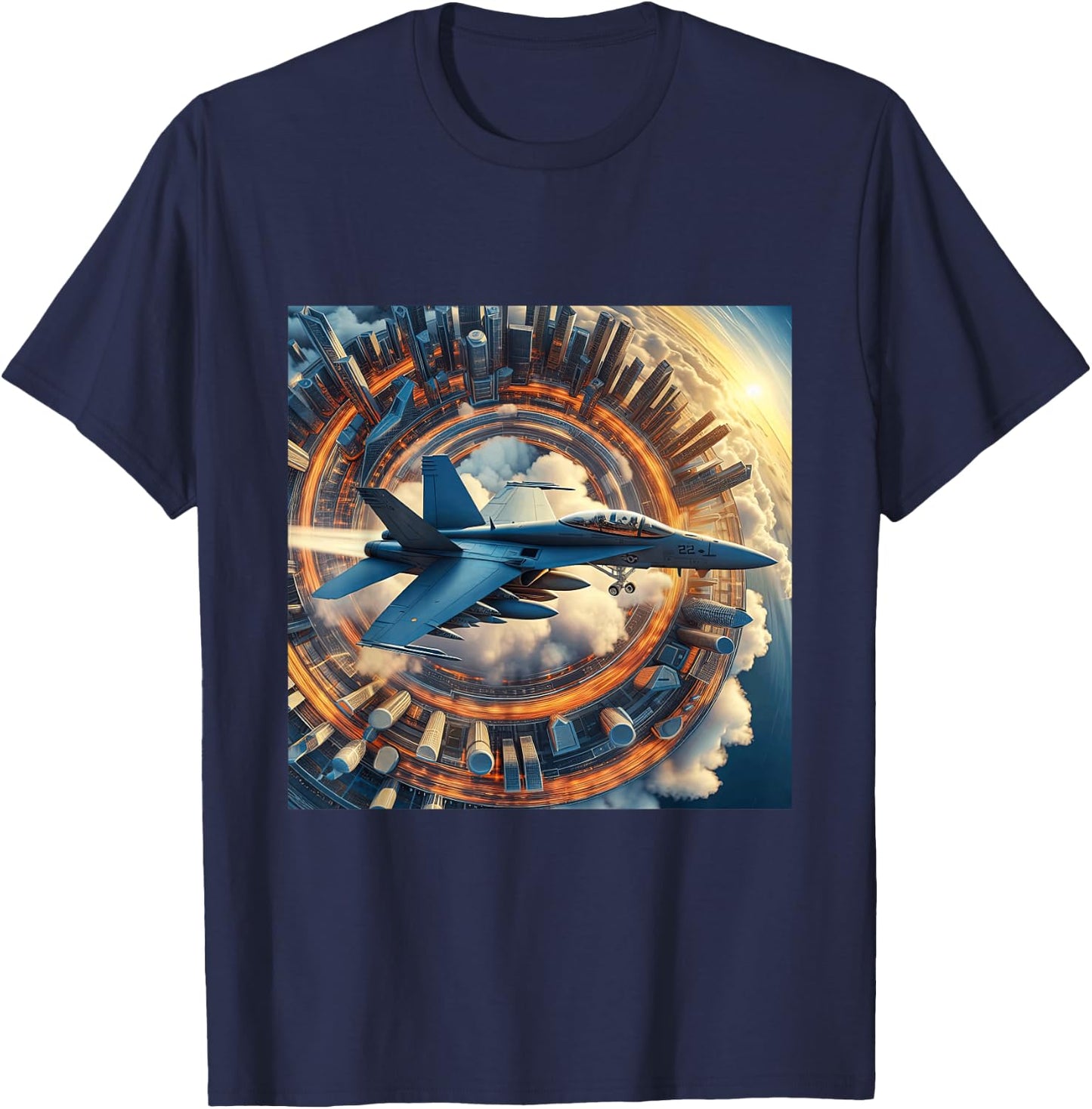 F18 F/A-18 Super Hornet Fighter Jet Naval Aviation Pilot T-Shirt - T-Shirt | Navy