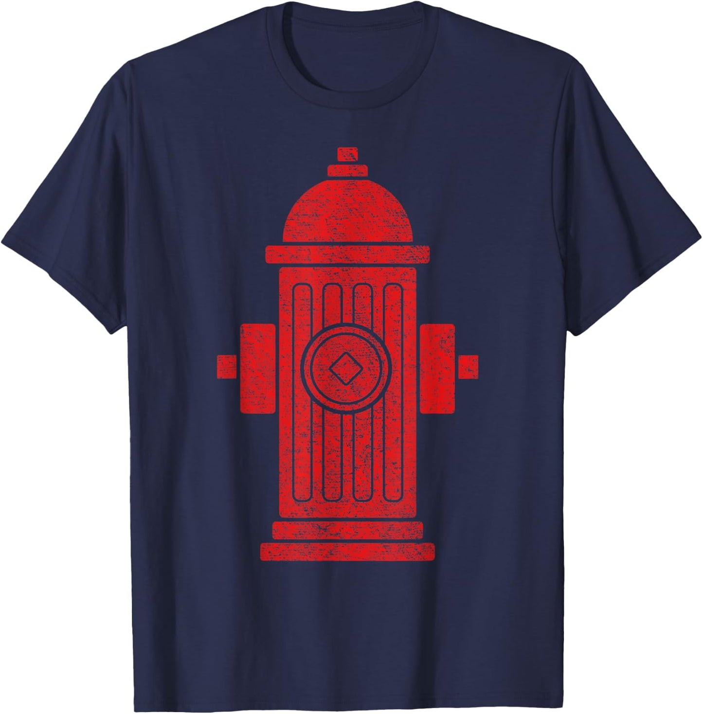 Fire Hydrant Halloween Costume Pretend I'm a Fire Hydrant T-Shirt - T-Shirt | Navy