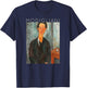 Amedeo Modigliani Chaim Soutine Painting Ideas for Artists T-Shirt - T-Shirt | Navy