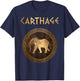 Ancient Carthage Hannibal War Elephant T-Shirt - T-Shirt | Navy