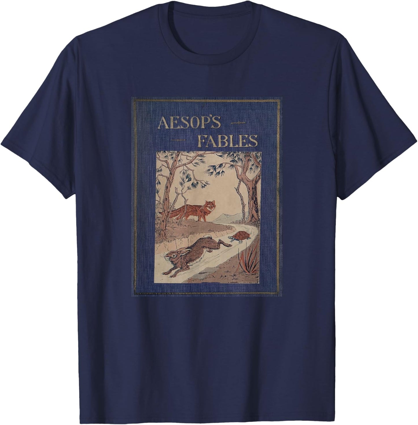 Aesop's Fables (1925) T-Shirt - T-Shirt | Navy