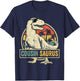 Cousinsaurus T Rex Dinosaur Cousin Saurus Boy Family T-Shirt - T-Shirt | Navy