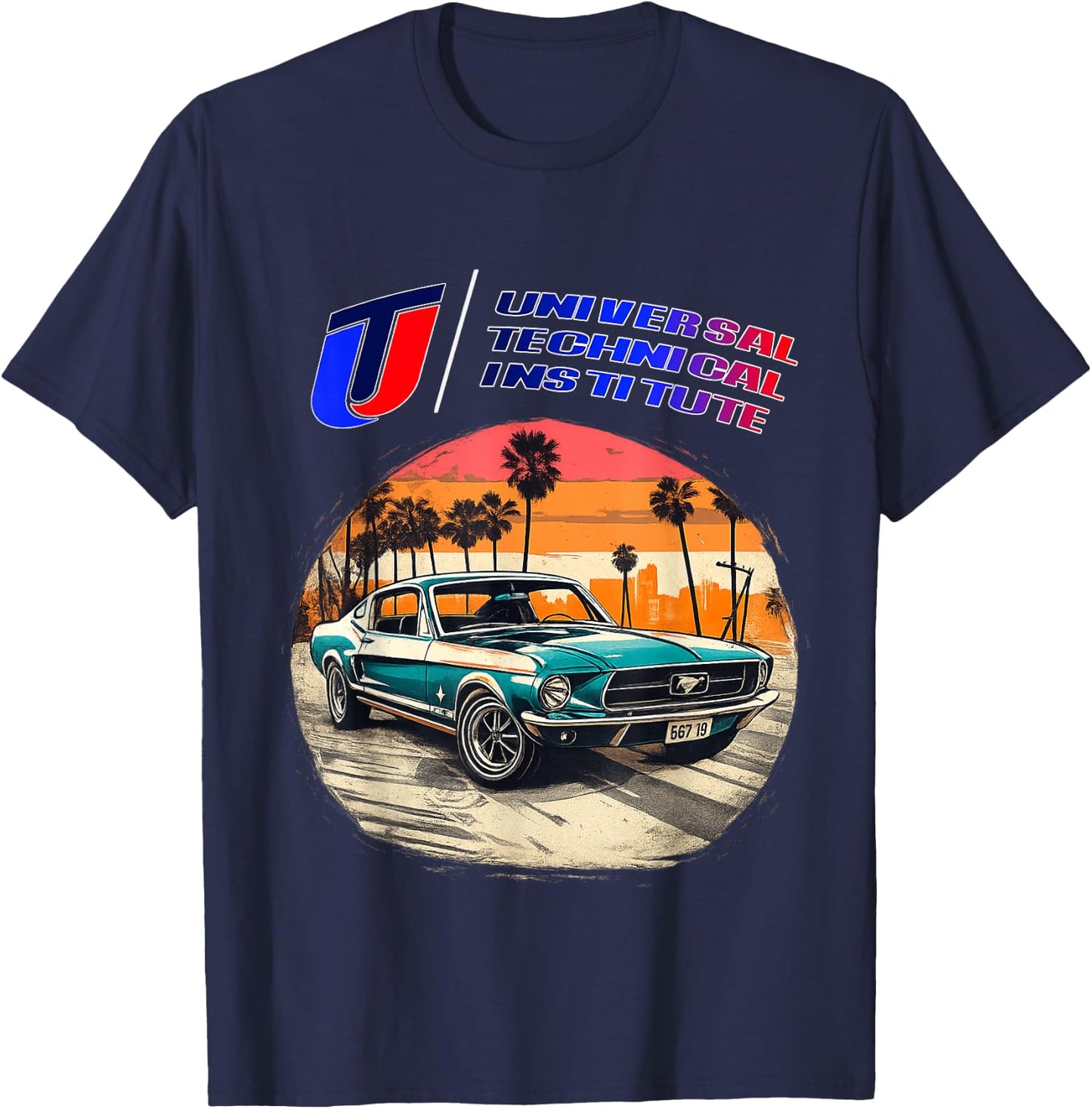 Universal Technical T-Shirt - T-Shirt | Navy