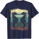 Underwater Animals Retro Seahorse T-Shirt - T-Shirt | Navy