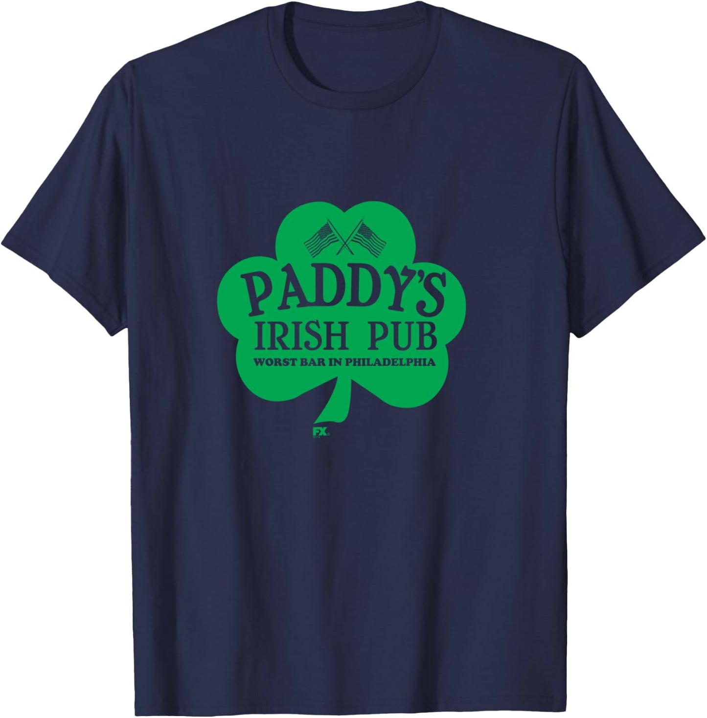 It's Always Sunny in Philadelphia Paddy's Worst Bar TV Show T-Shirt - T-Shirt | Navy