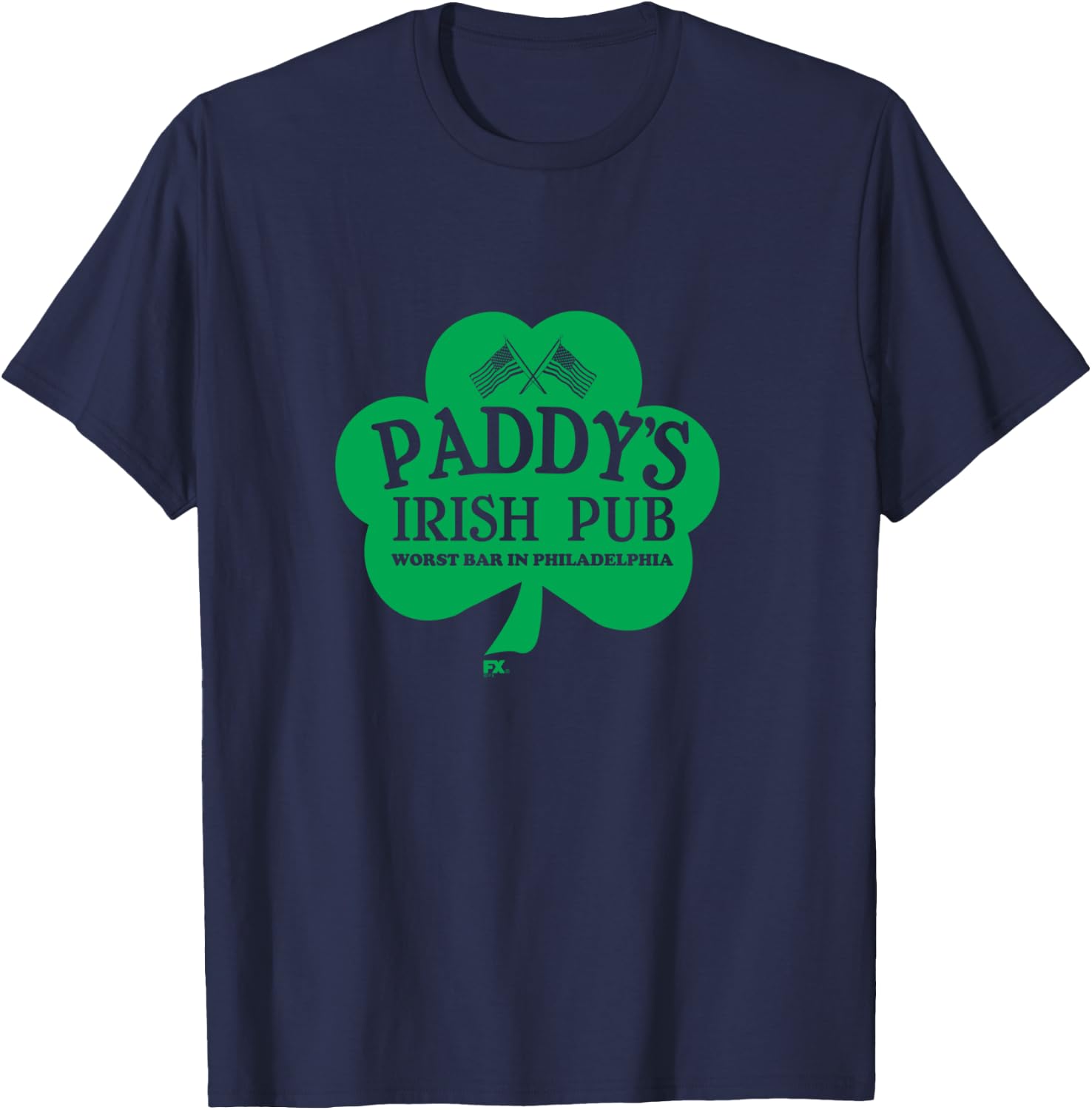 It's Always Sunny in Philadelphia Paddy's Worst Bar TV Show T-Shirt - T-Shirt | Navy