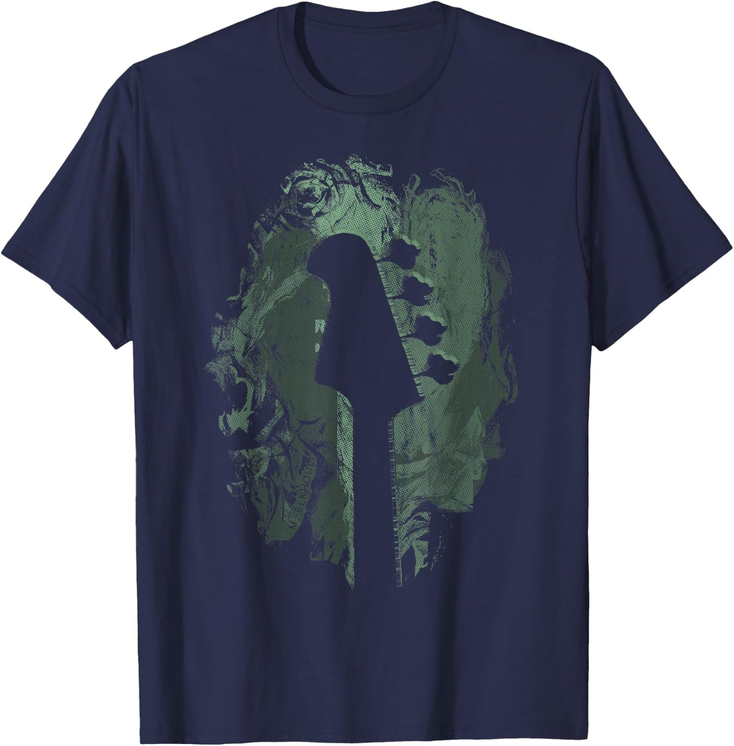 Bass Guitar Lover Art Guitarist Bass Players Vintage Guitar Small T-Shirt - T-Shirt | Navy