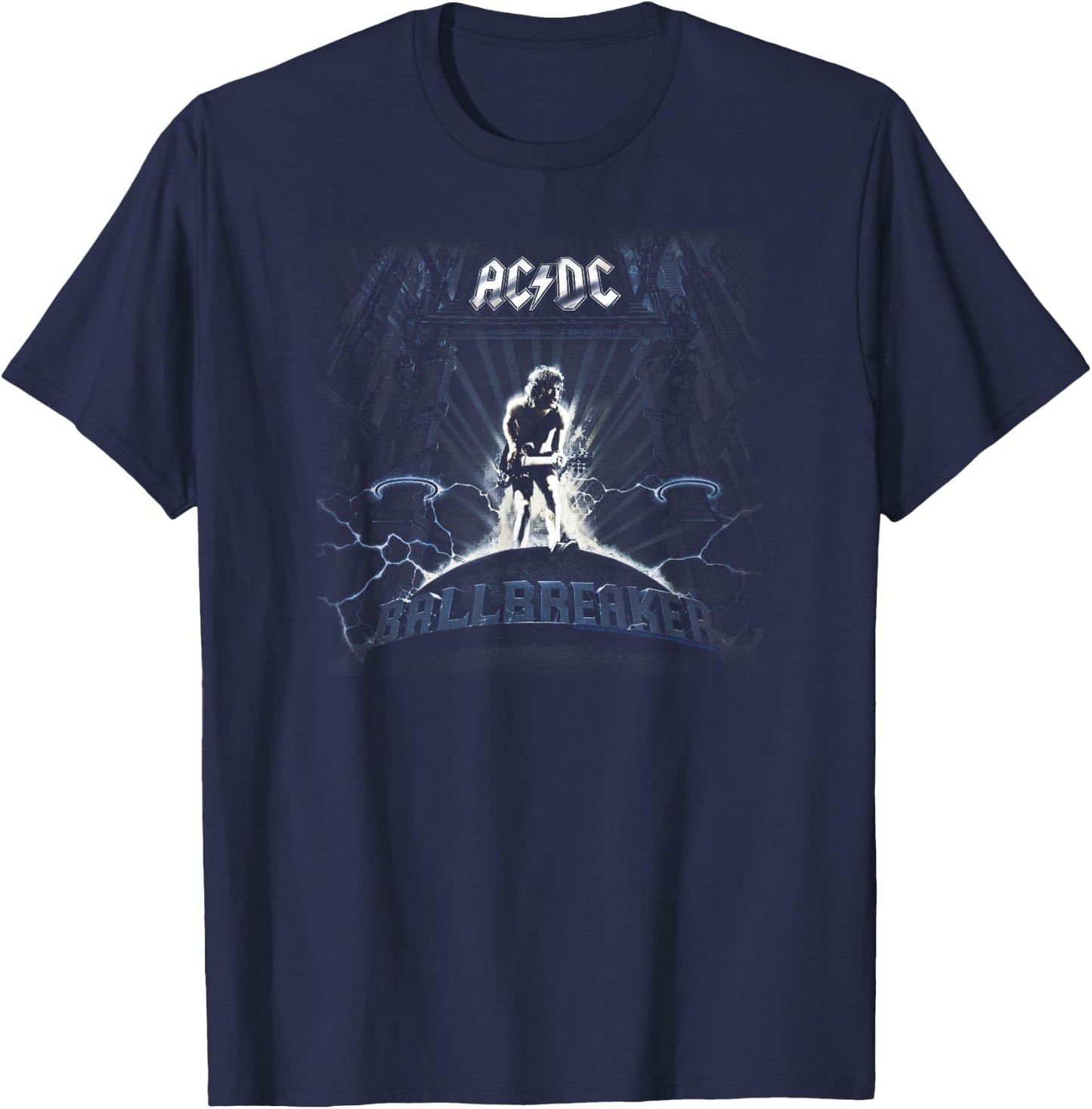 AC/DC - Ballbreaker Album T-Shirt - T-Shirt | Navy