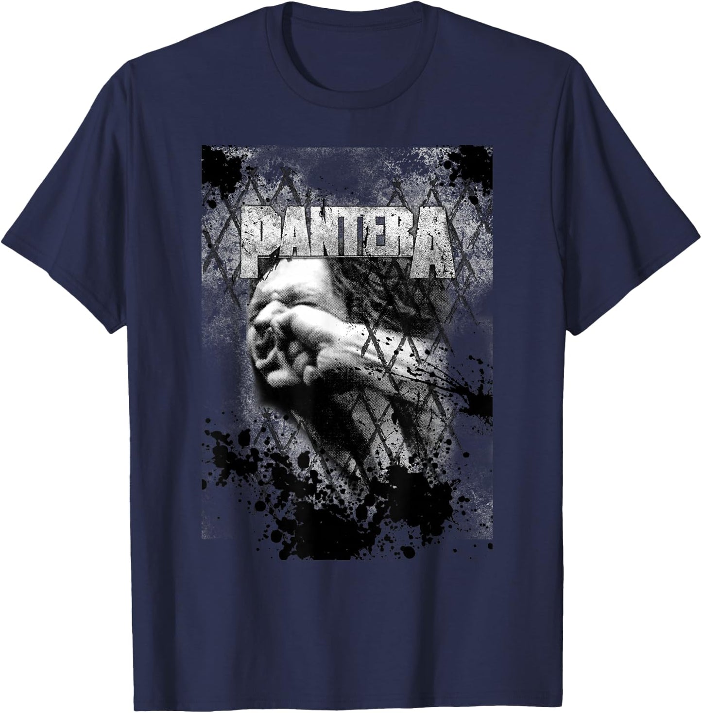 Pantera Official Vulgar T-Shirt - T-Shirt | Navy