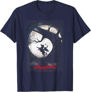Sleepy Hollow Poster T-Shirt - T-Shirt | Navy