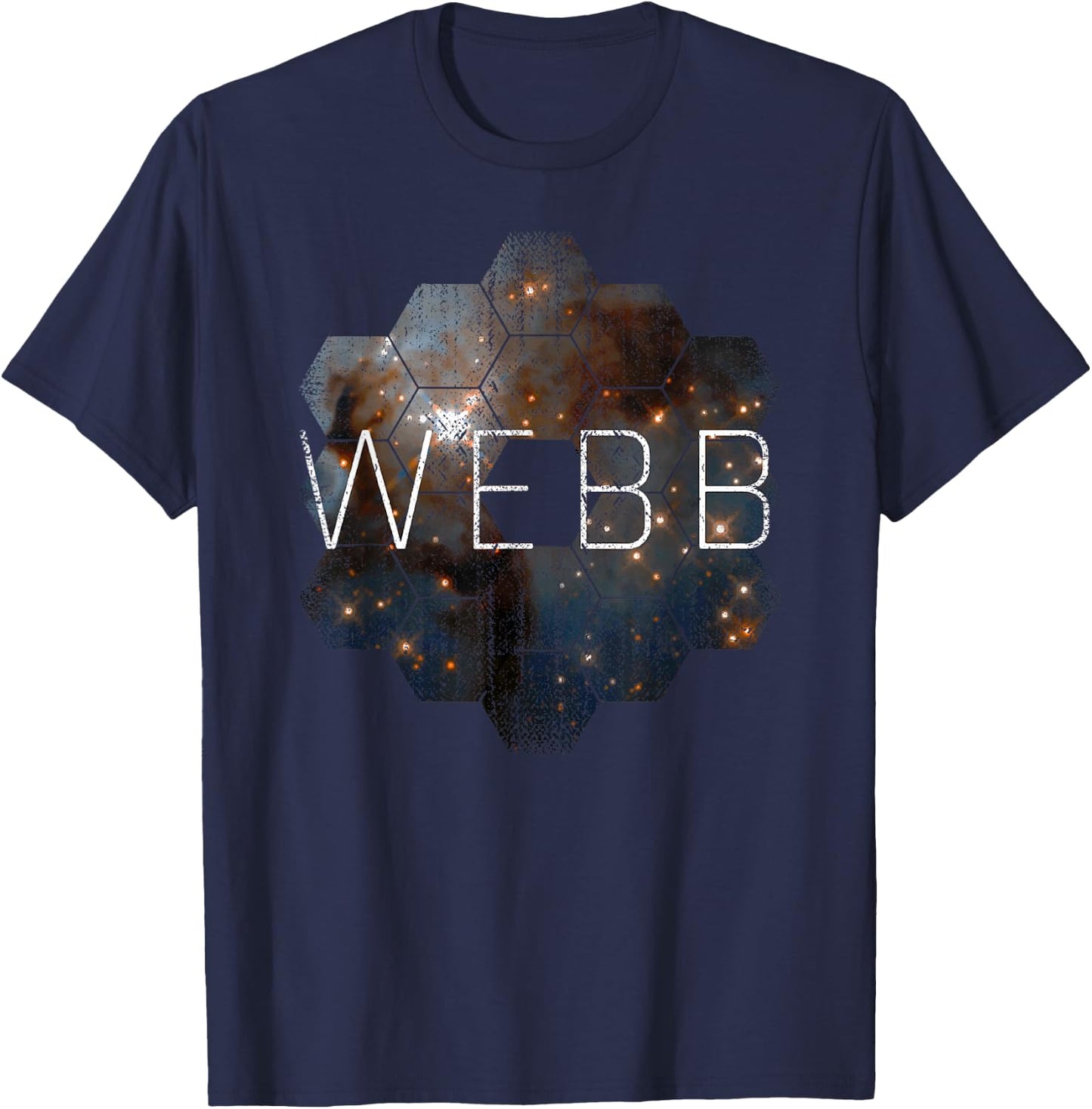 James Webb Telescope Space Observatory 2021 Universe T-Shirt - T-Shirt | Navy