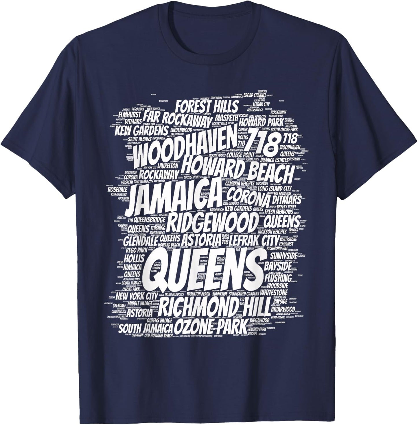 Queens ny T-Shirt - T-Shirt | Navy